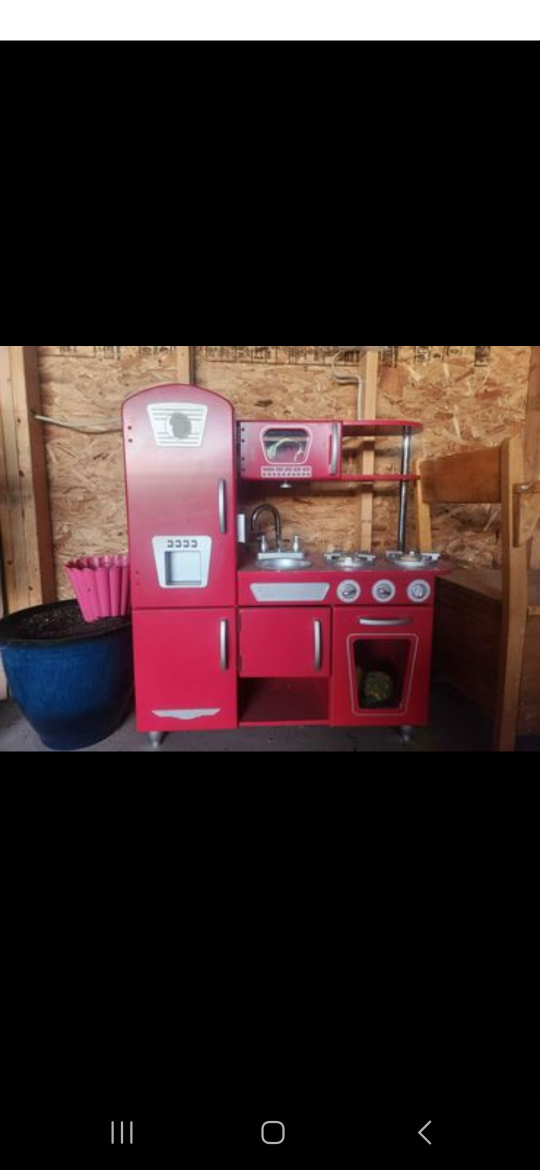 Red Play Kitchen