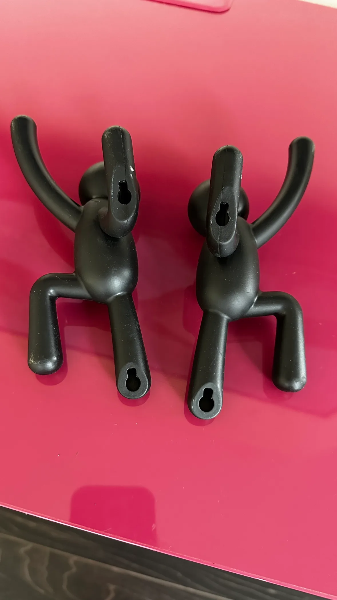 Black Umbra “Buddy” Stick Figure Wall Hooks (2 pc) image indicator(2)
