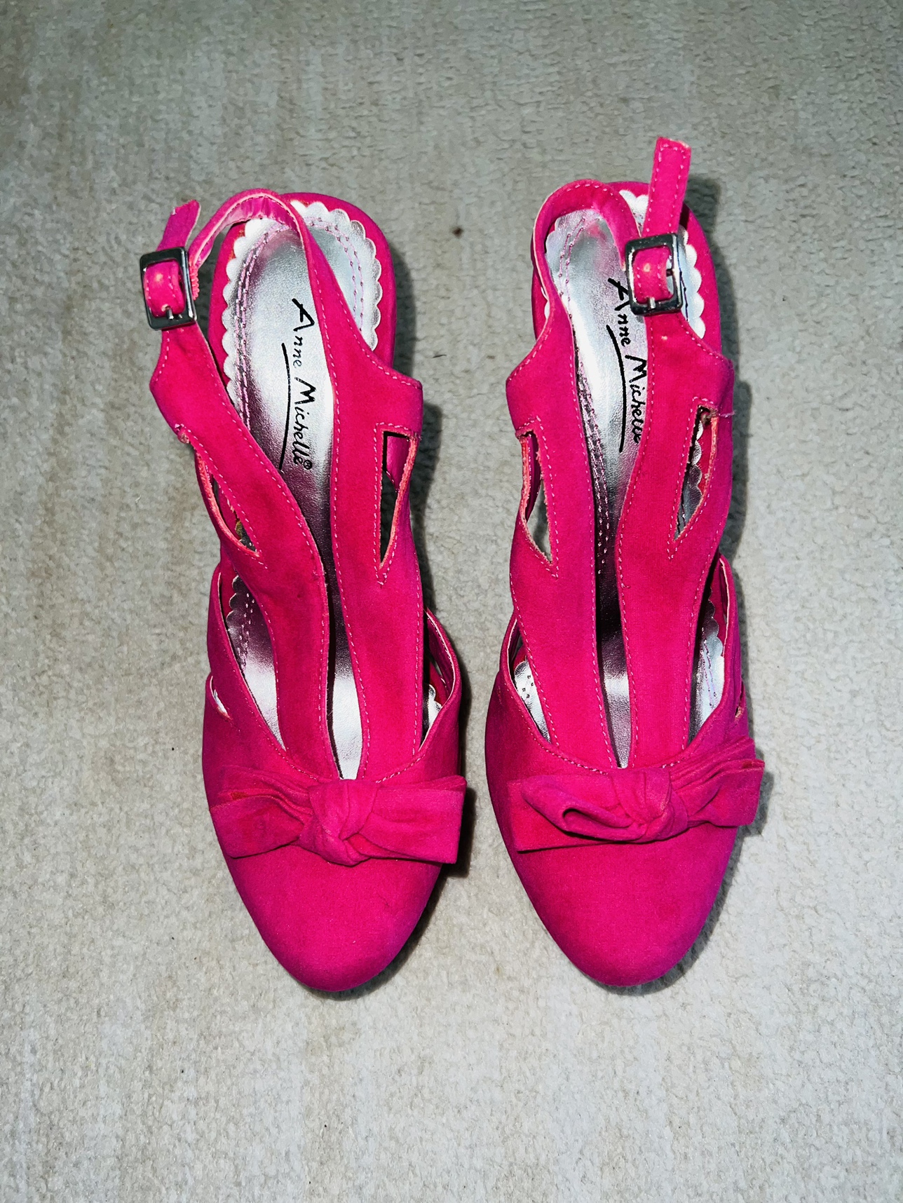 Pink Anne Michelle Heels - photo 2