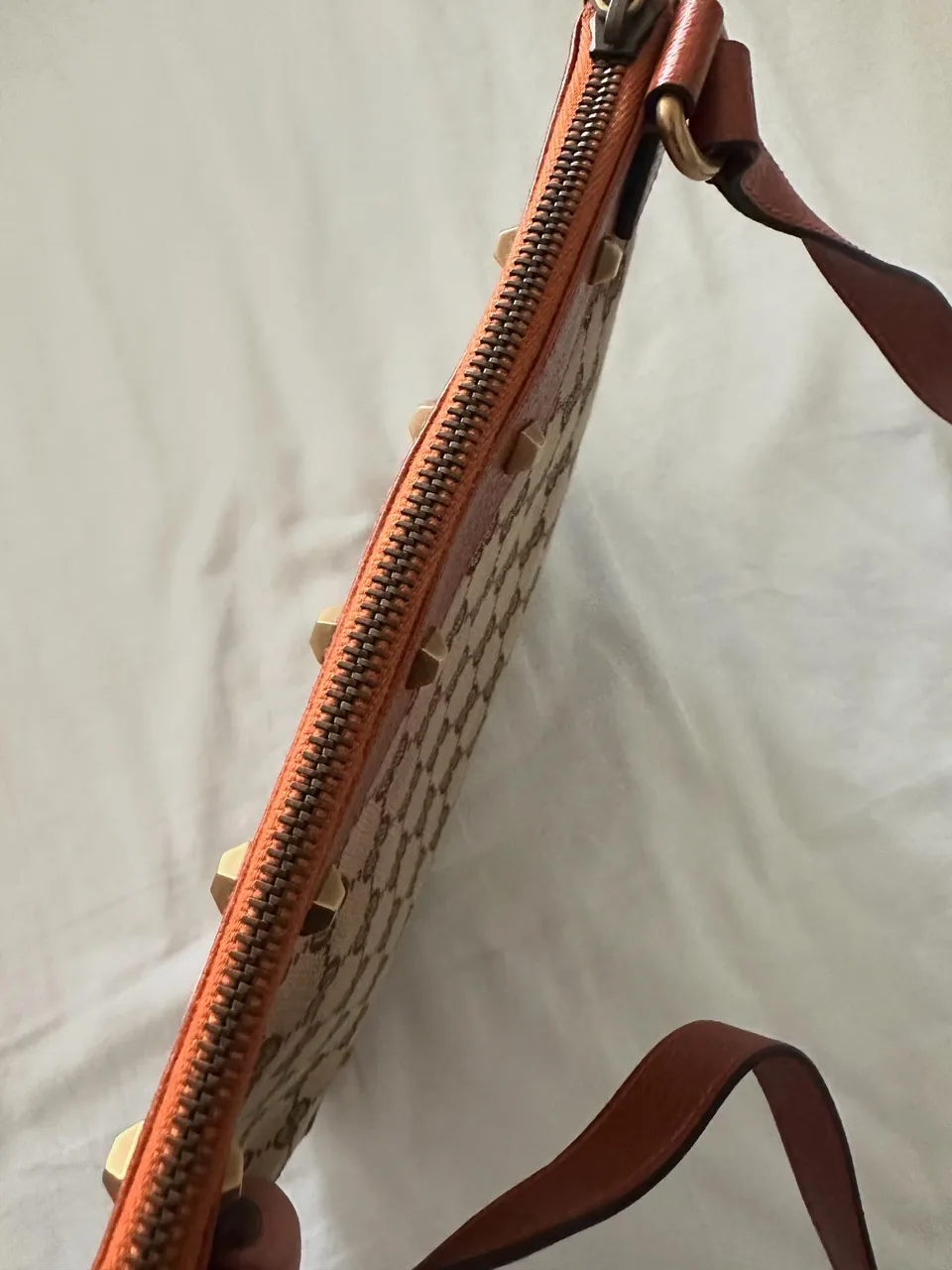 Authentic Gucci GG Monogram Crossbody Bag image indicator(5)