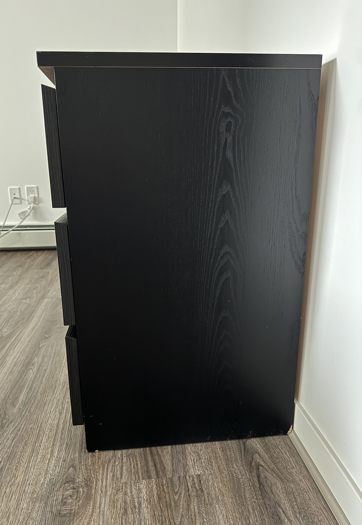 Black 6-Drawer Dresser - photo 2