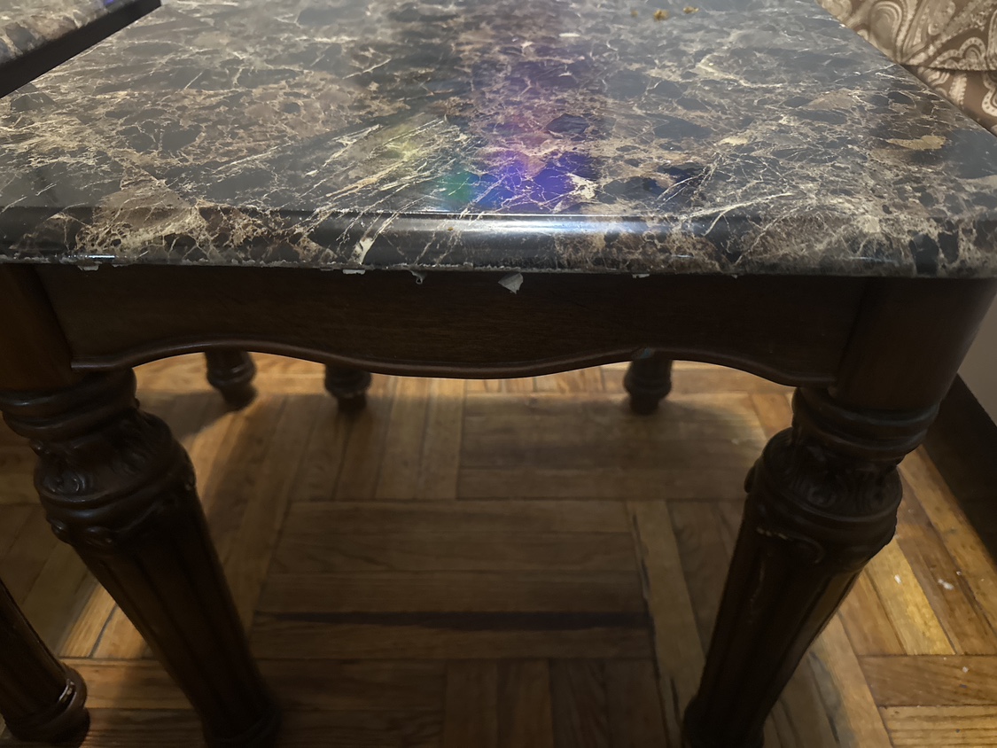 Marble Top End Tables (Set of 2) - photo 4