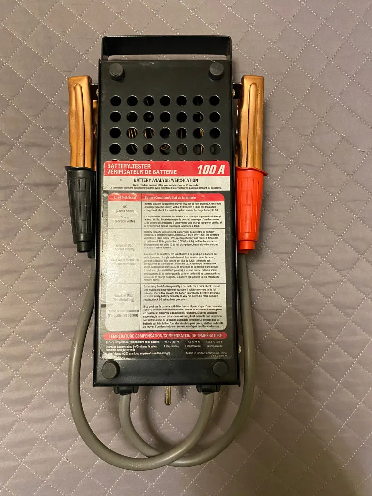 MotoMaster Battery Tester thumbnail