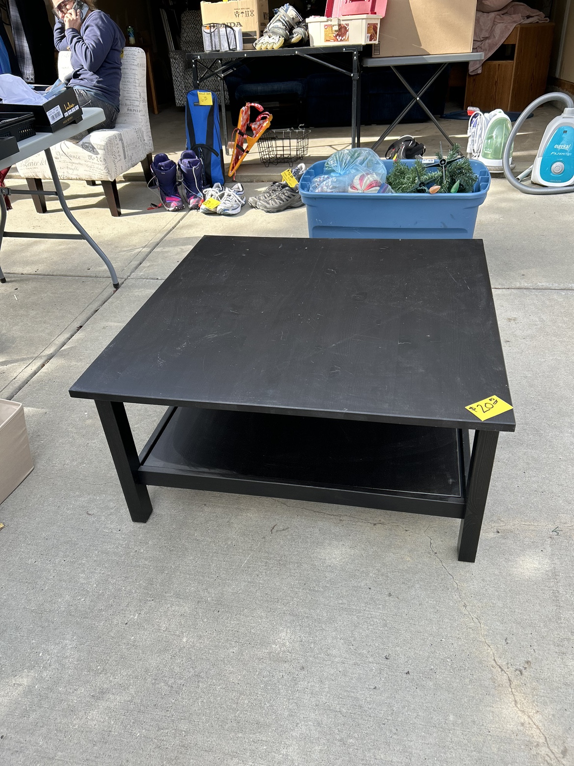 IKEA square coffee table