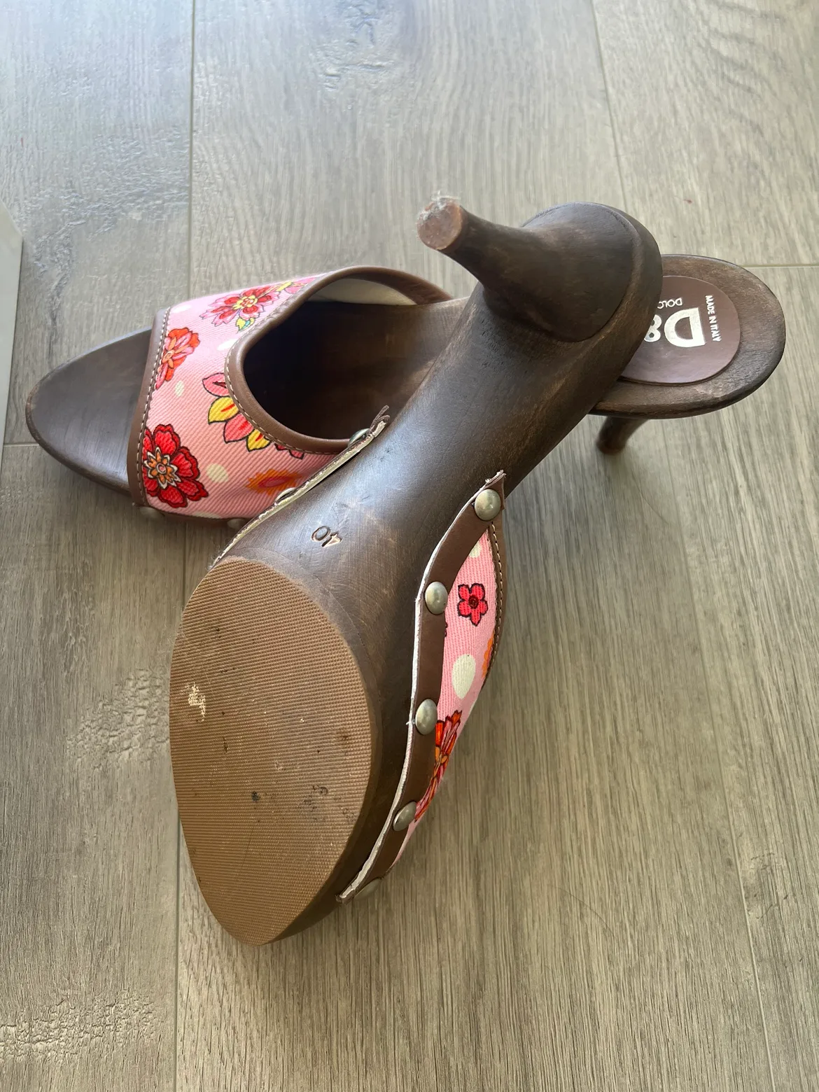 Dolce & Gabbana clog heels size 40 / 9 image indicator(4)
