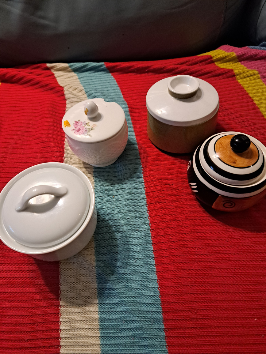 Set of Four Sugar Bowls