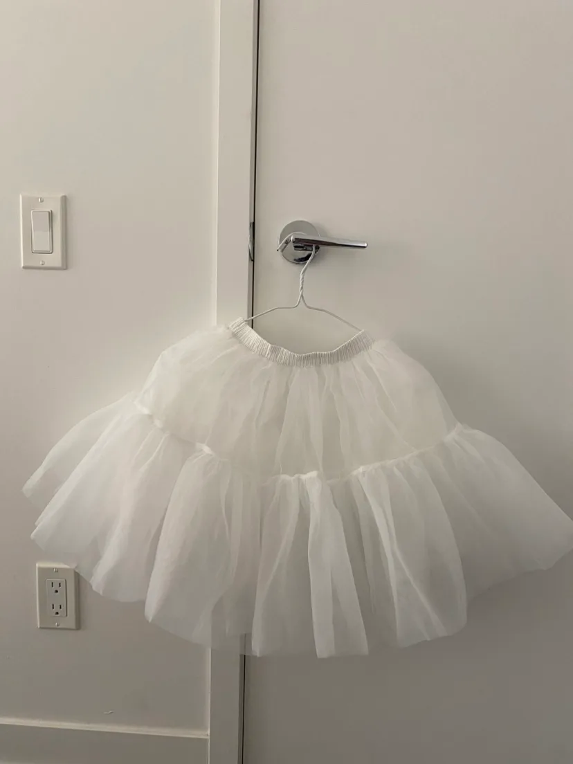 🥕White Tutu skirt Halloween costume thumbnail