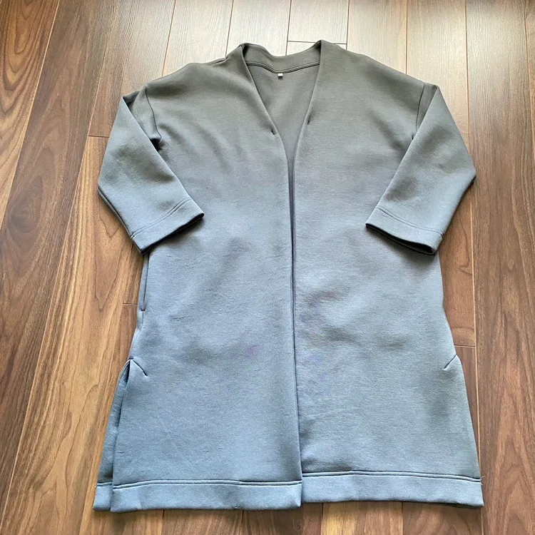 MUJI Grey Long Cardigan image indicator(6)
