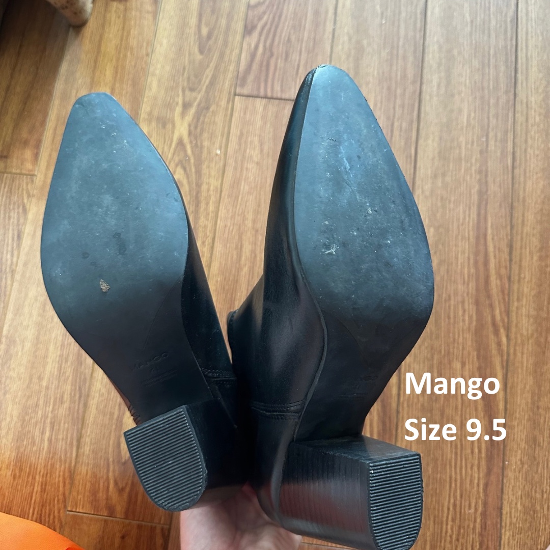 Mango Black Ankle Boots - photo 3