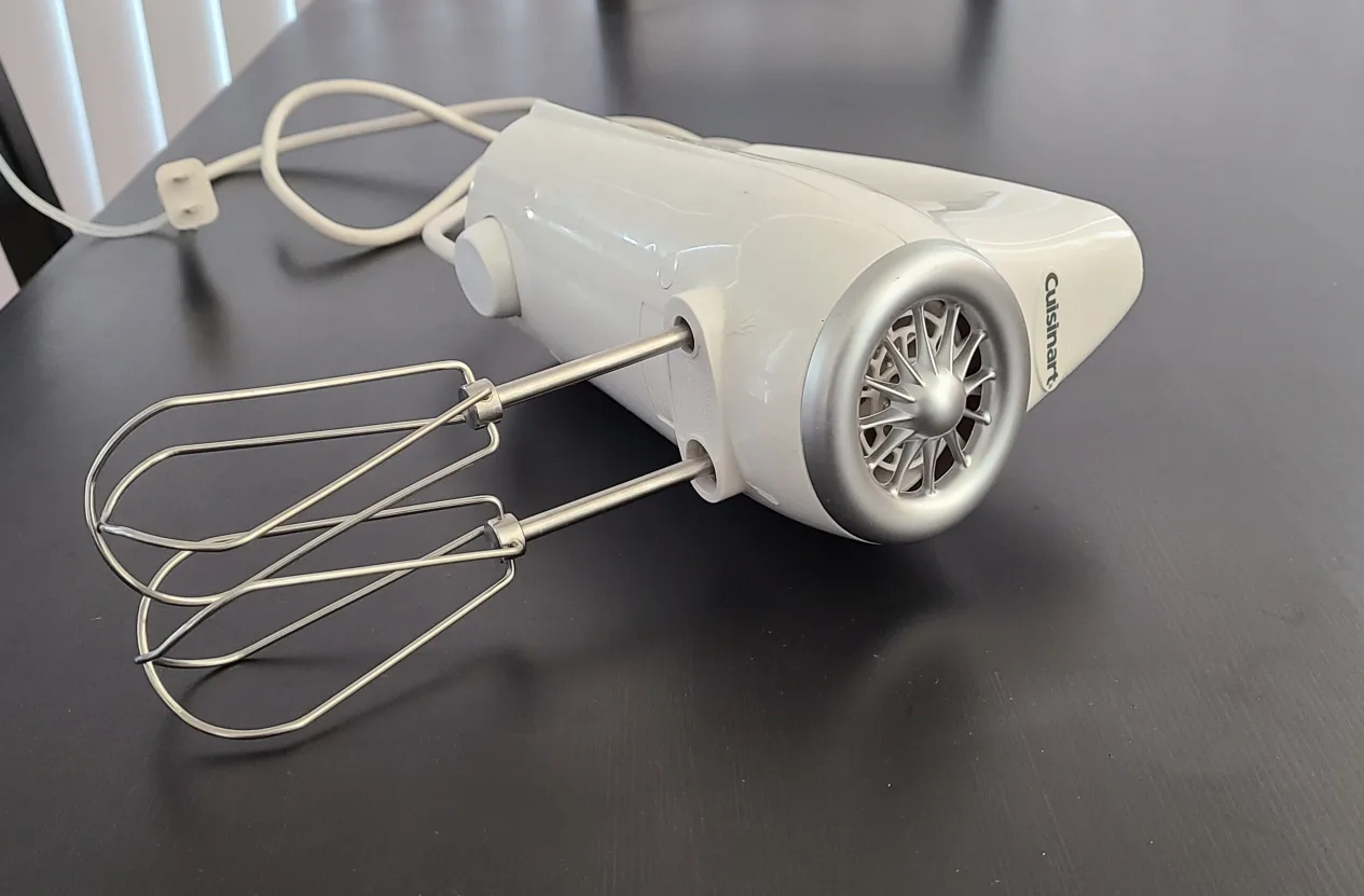 All for $15 - Cuisinart Hand Mixer, Cooling Rack & Cake Pan image indicator(3)