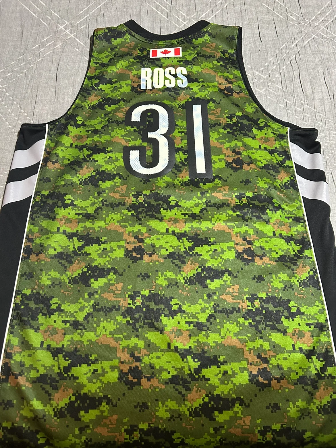 Terrence Ross Raptors Jersey digital camo image indicator(2)