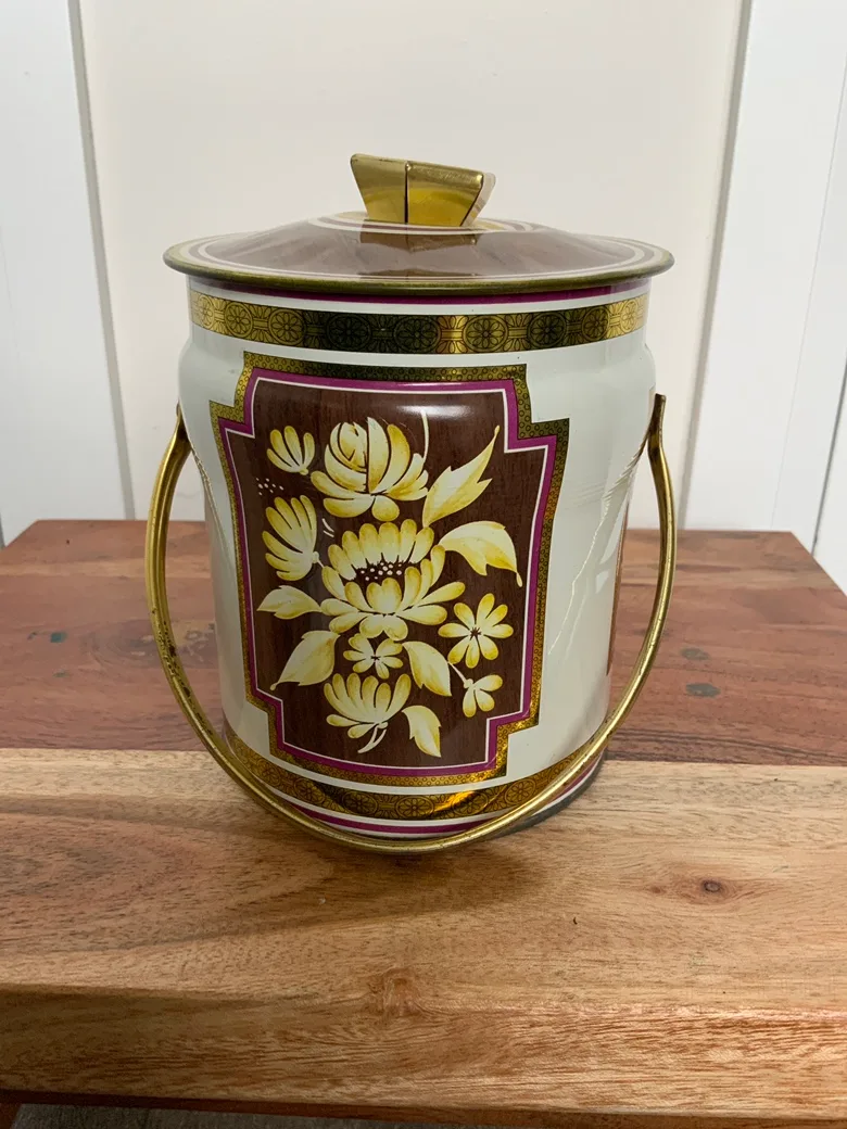 Vintage Metal Candy Jar image indicator(2)