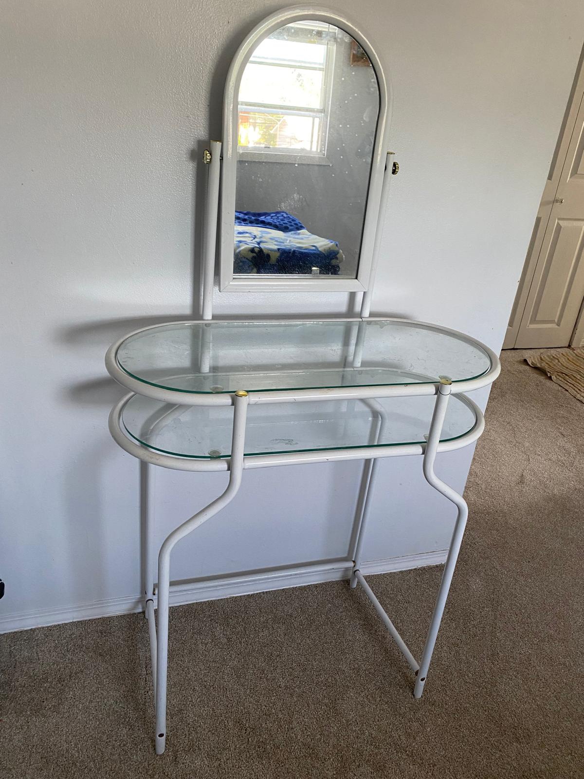 White Vanity Table
