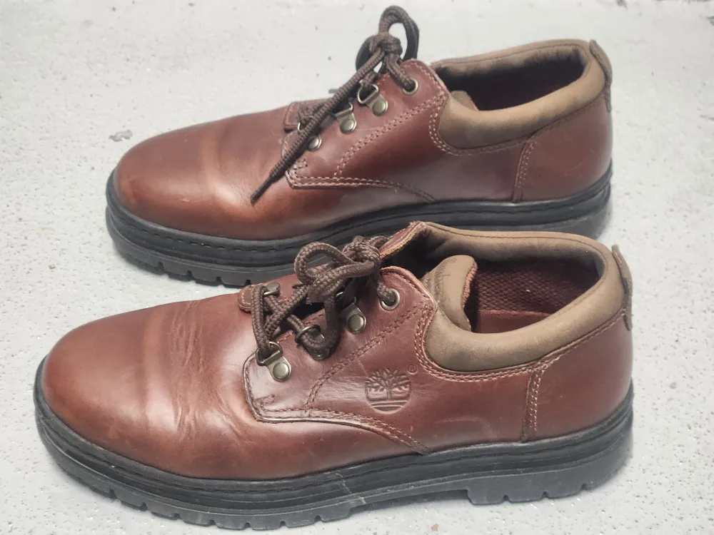 Timberland Brown Leather Shoes image indicator(5)