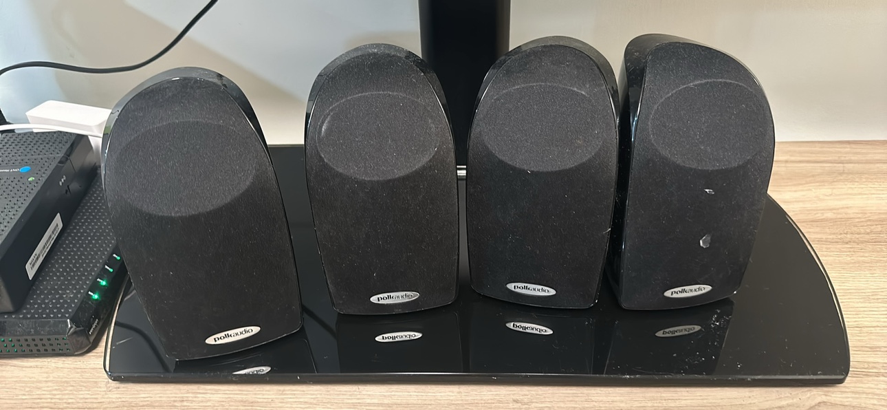 4 Polk Audio Surround Sound Speakers - photo 2
