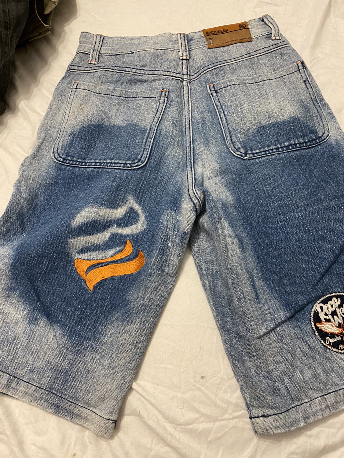 Rockwear Denim Shorts Kids Size 12 - photo 3
