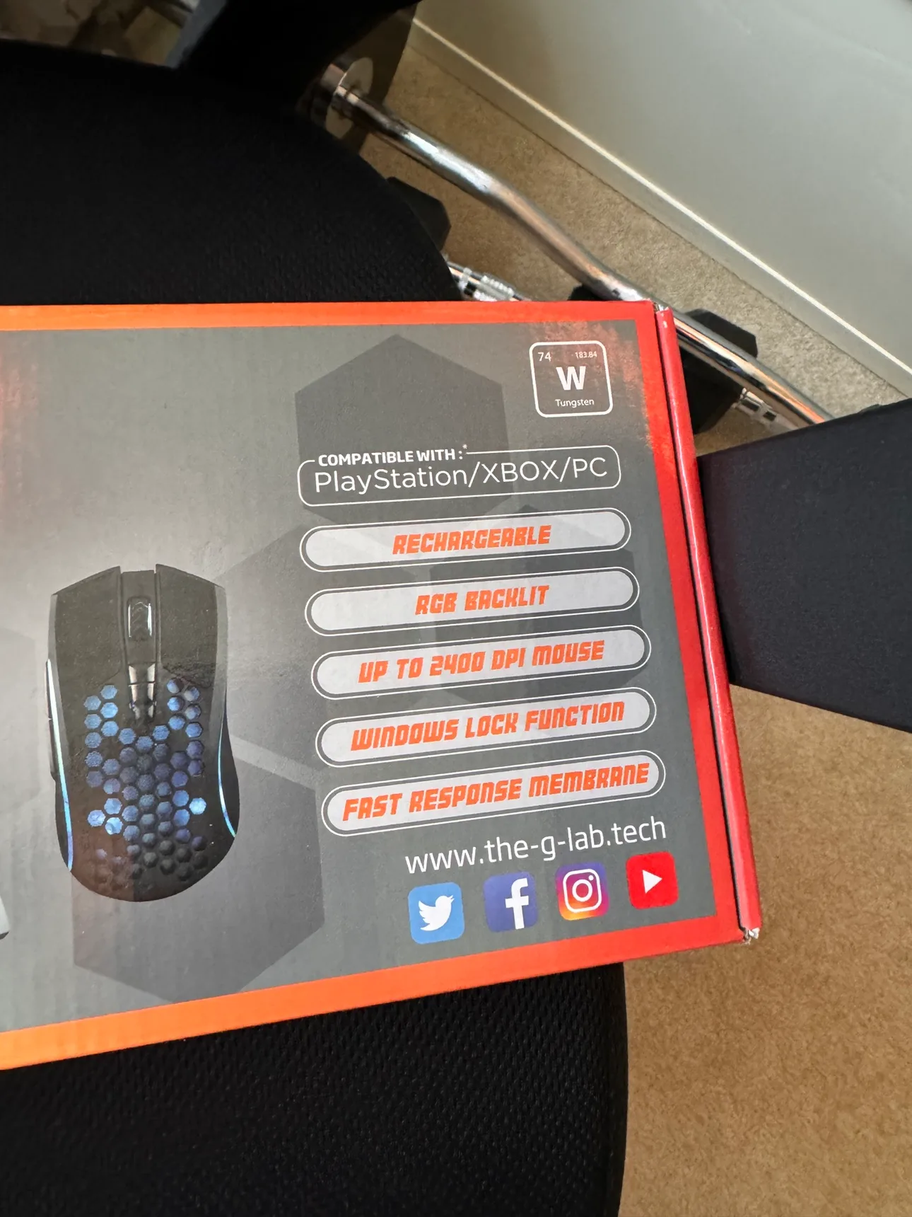 G-Lab Combo Tungsten Wireless Keyboard and Mouse image indicator(3)