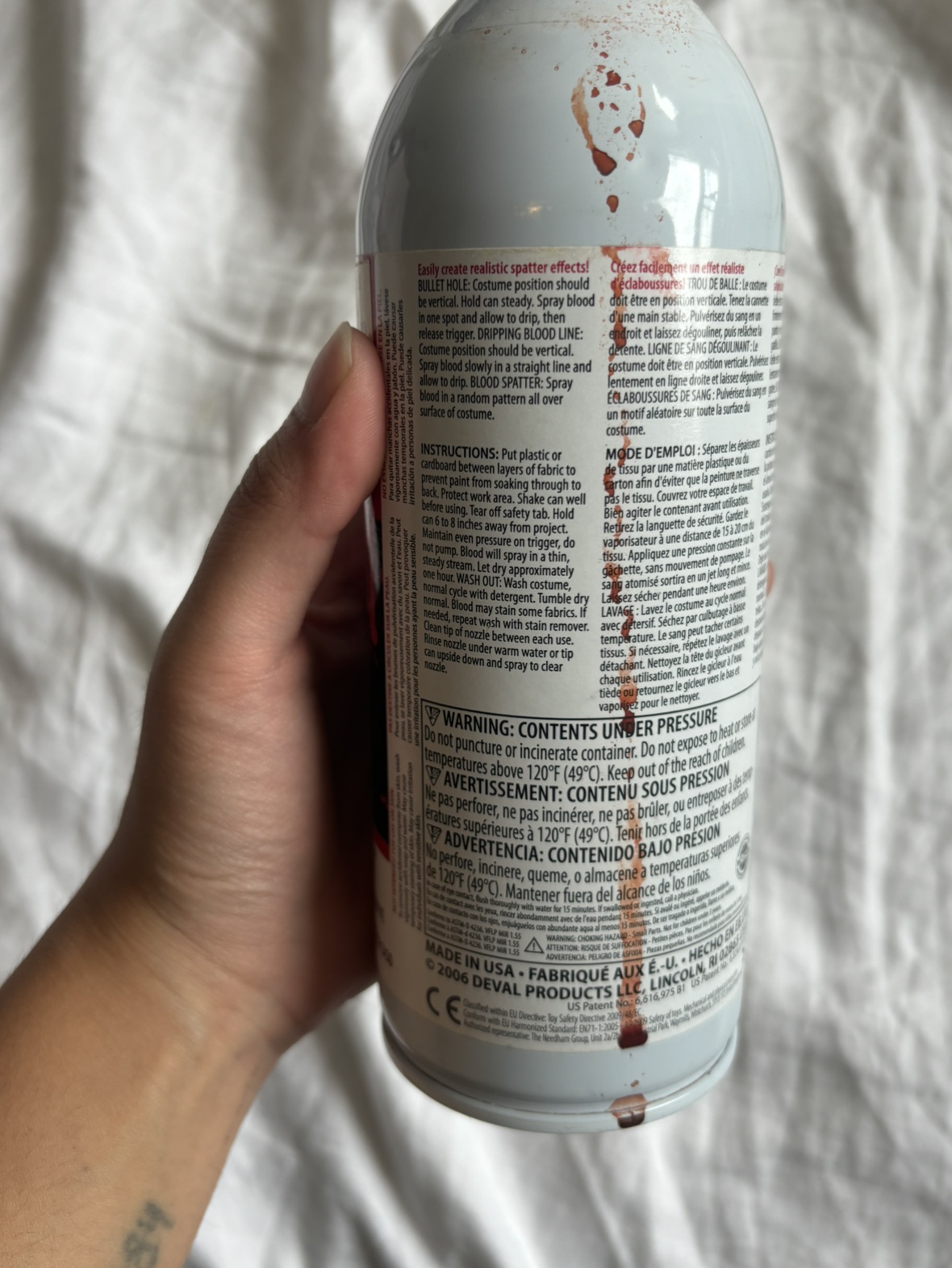 Fake Blood Spray - photo 3