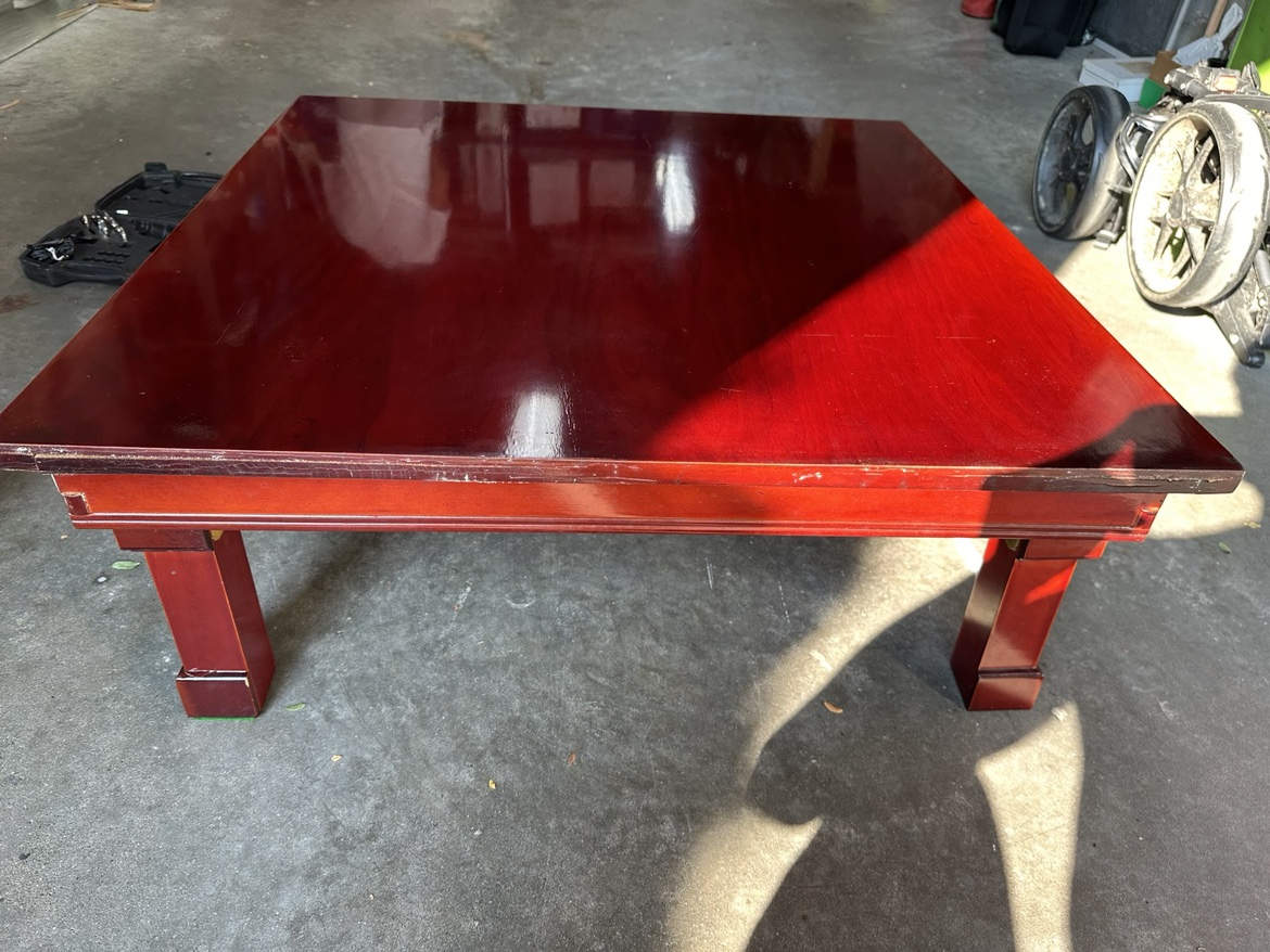Korean Square Coffee Table - photo 3