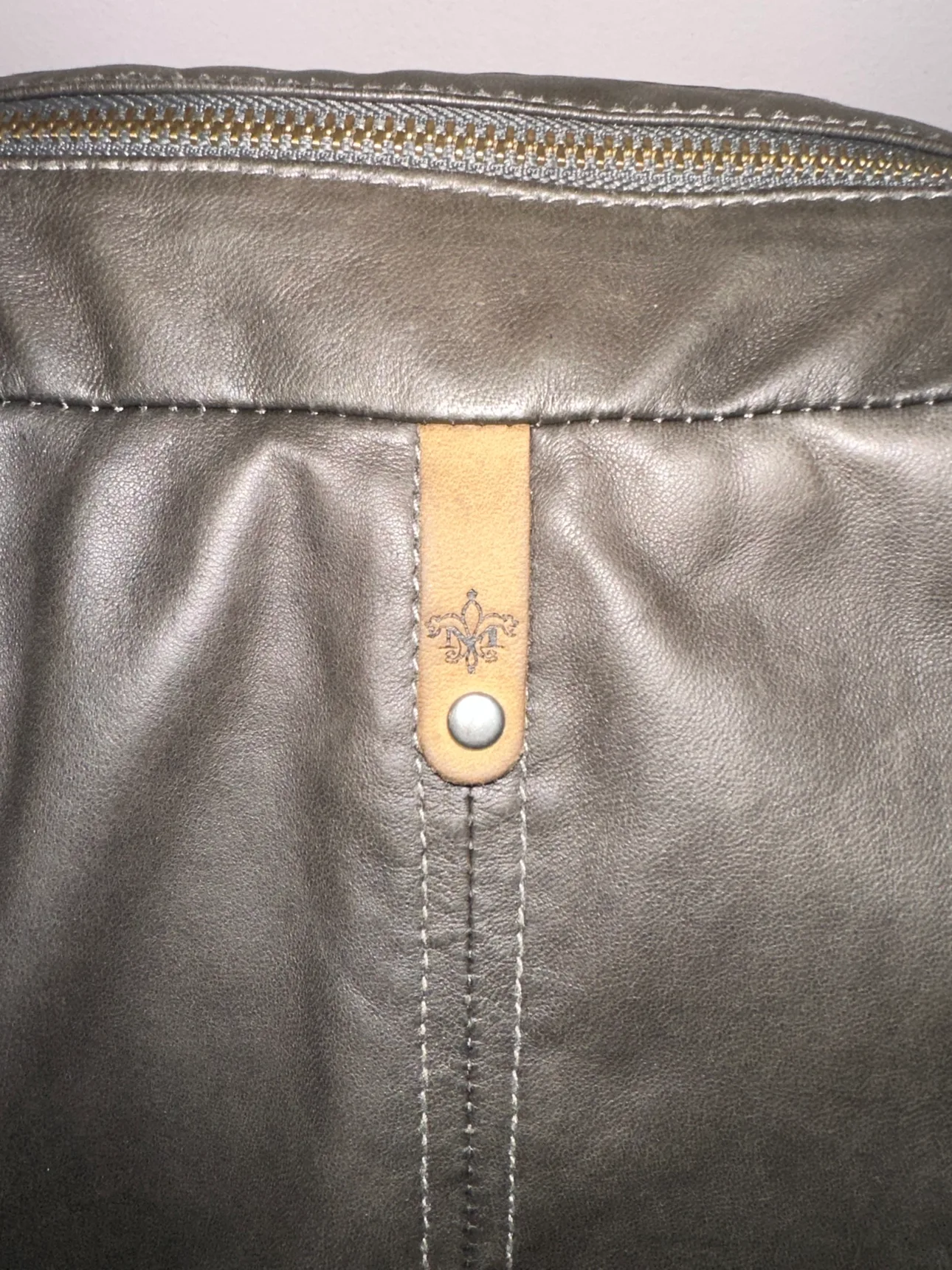 Mackage Men's Lambskin Leather Jacket -Size 40 image indicator(9)