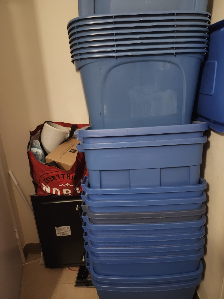 Blue Bins