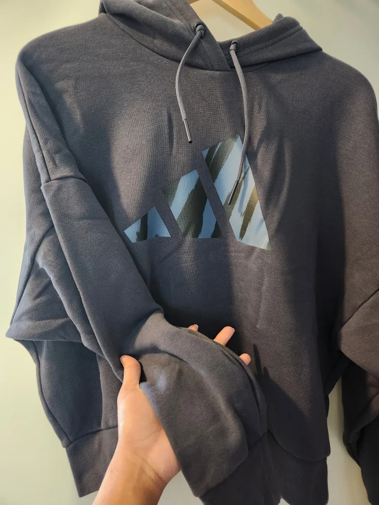 Adidas Cropped Hoodie Medium image indicator(2)