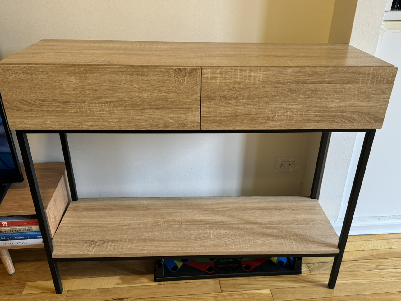 Console Table with Two Drawers