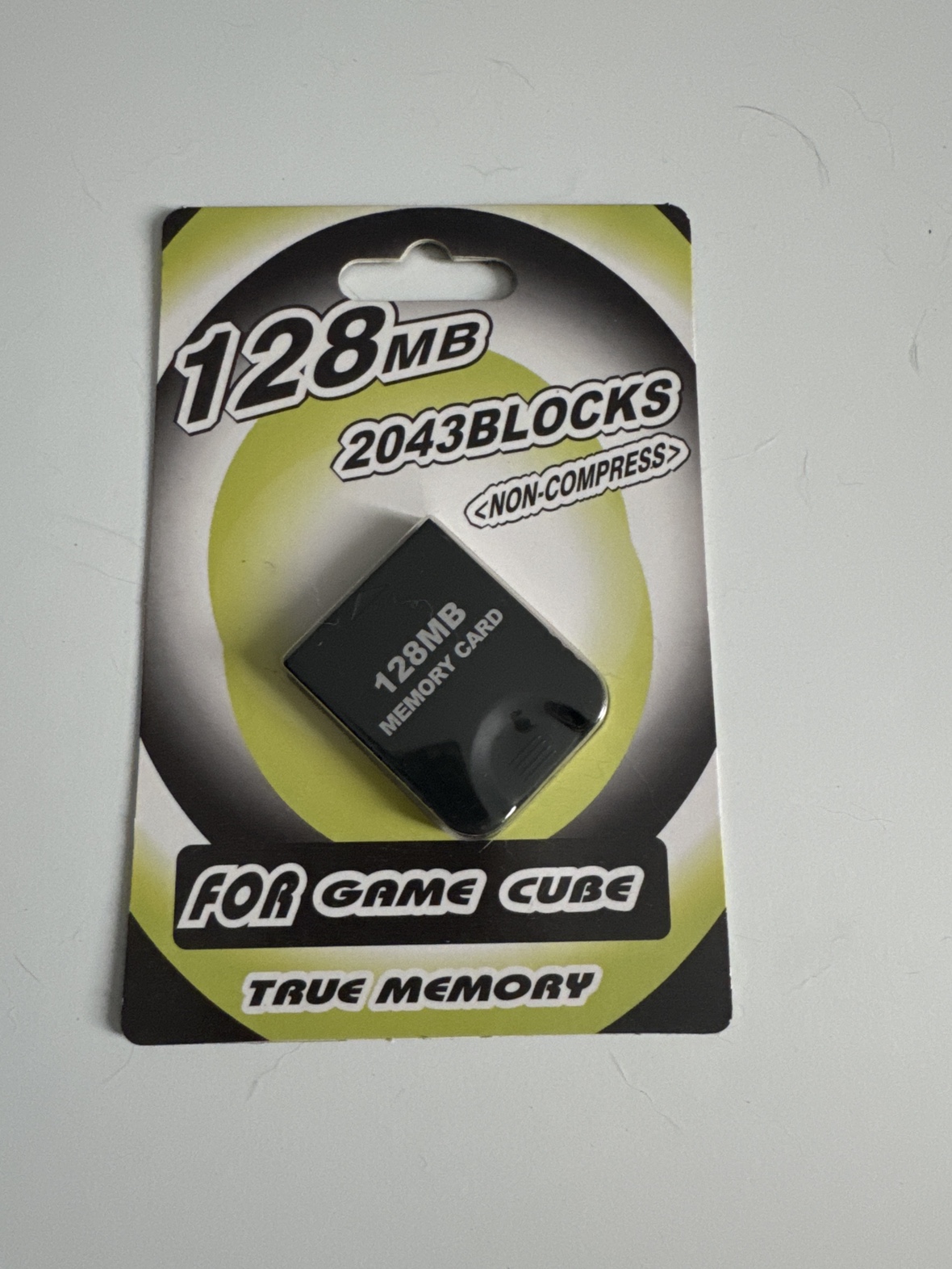 GameCube 128MB Memory Card 🧡