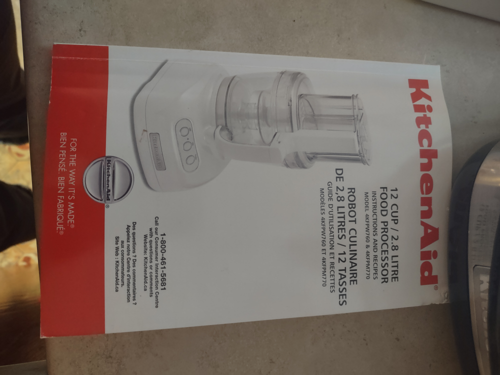KitchenAid Food Processor 12 cup - photo 5