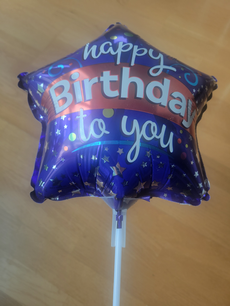 #freecycle Happy Birthday to You Star Balloon