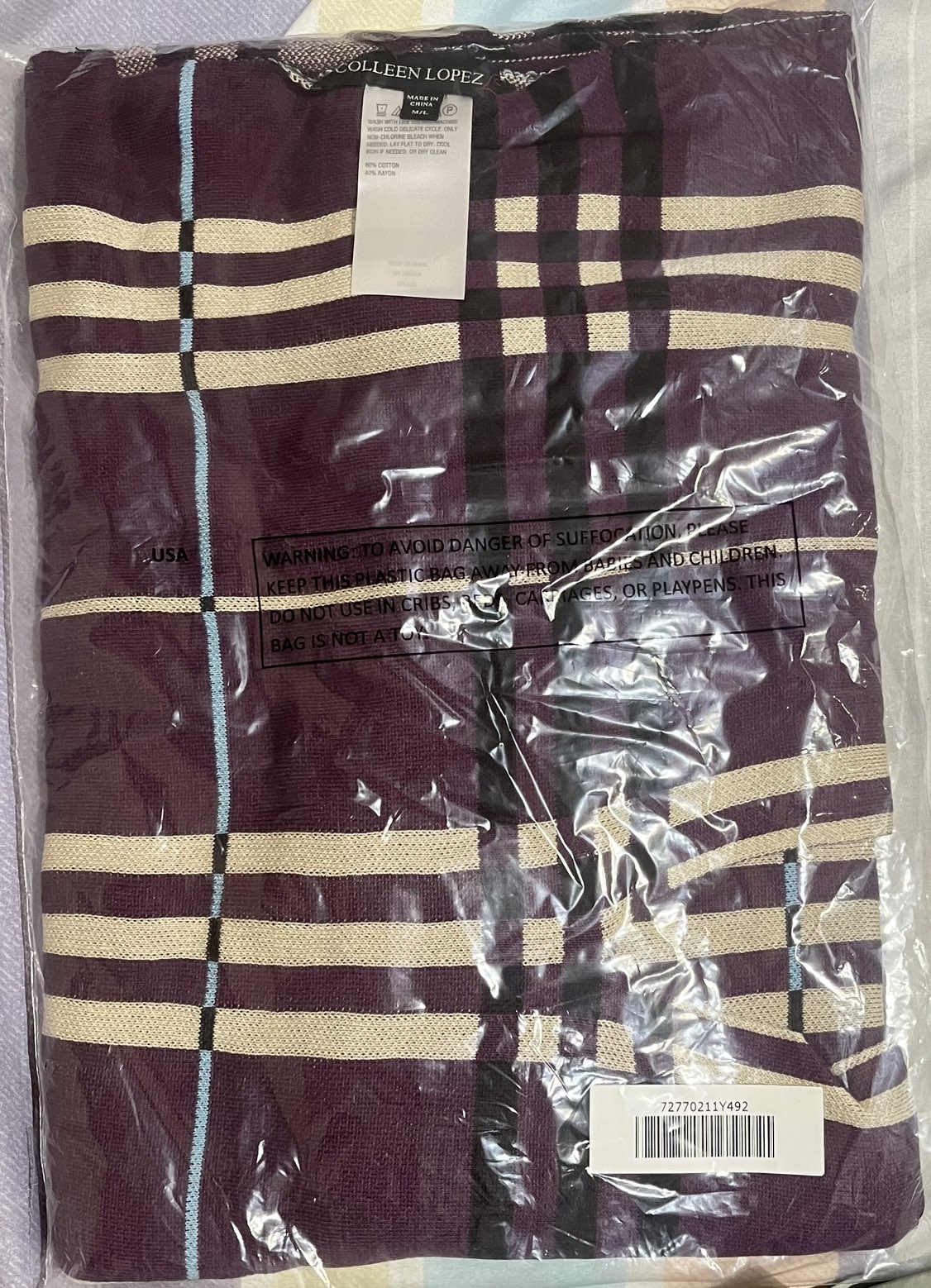 Colleen Lopez Plaid Wrap - photo 2