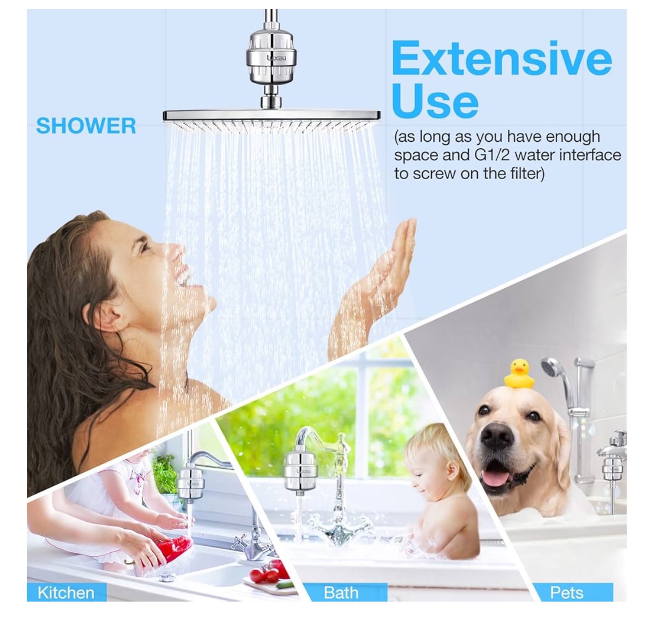 Luxau Shower Head Filter (Brand new) - photo 5