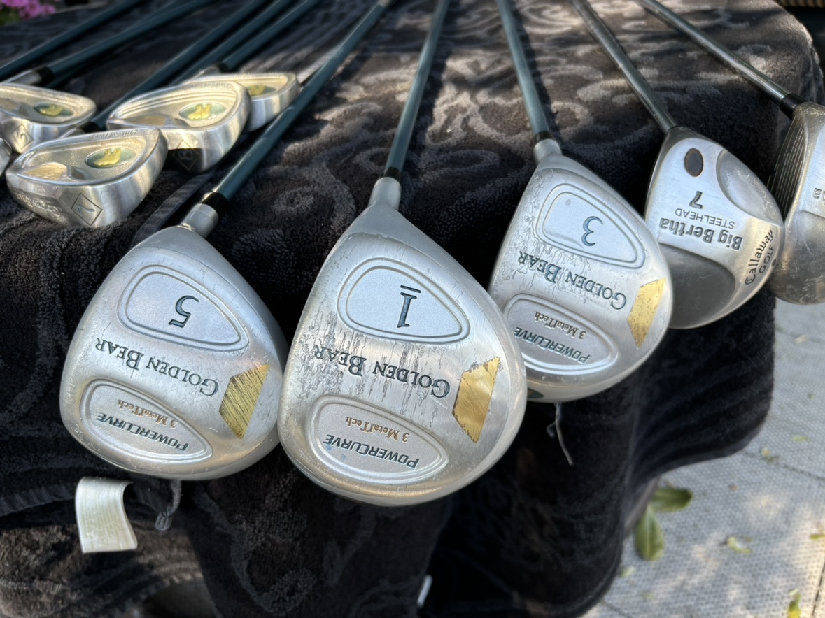 Golden Bear Golf Clubs + Big Berthas! - photo 4