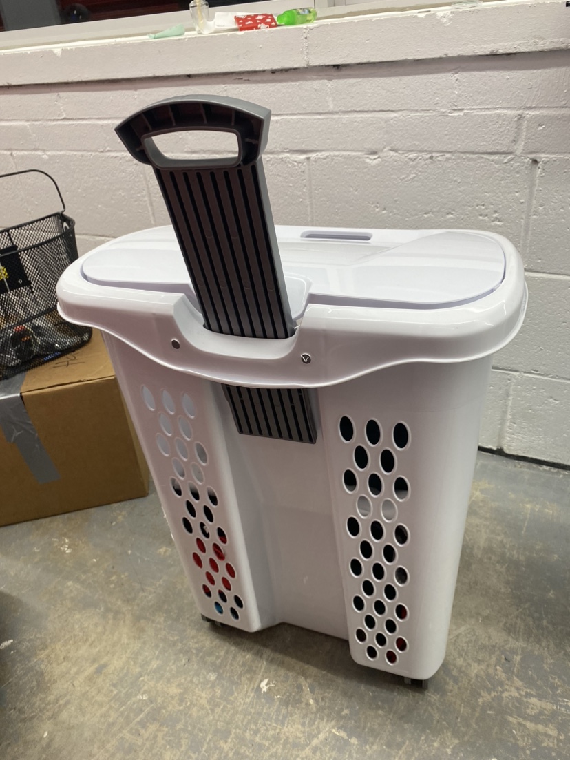 Laundry Basket with Wheels - photo 3