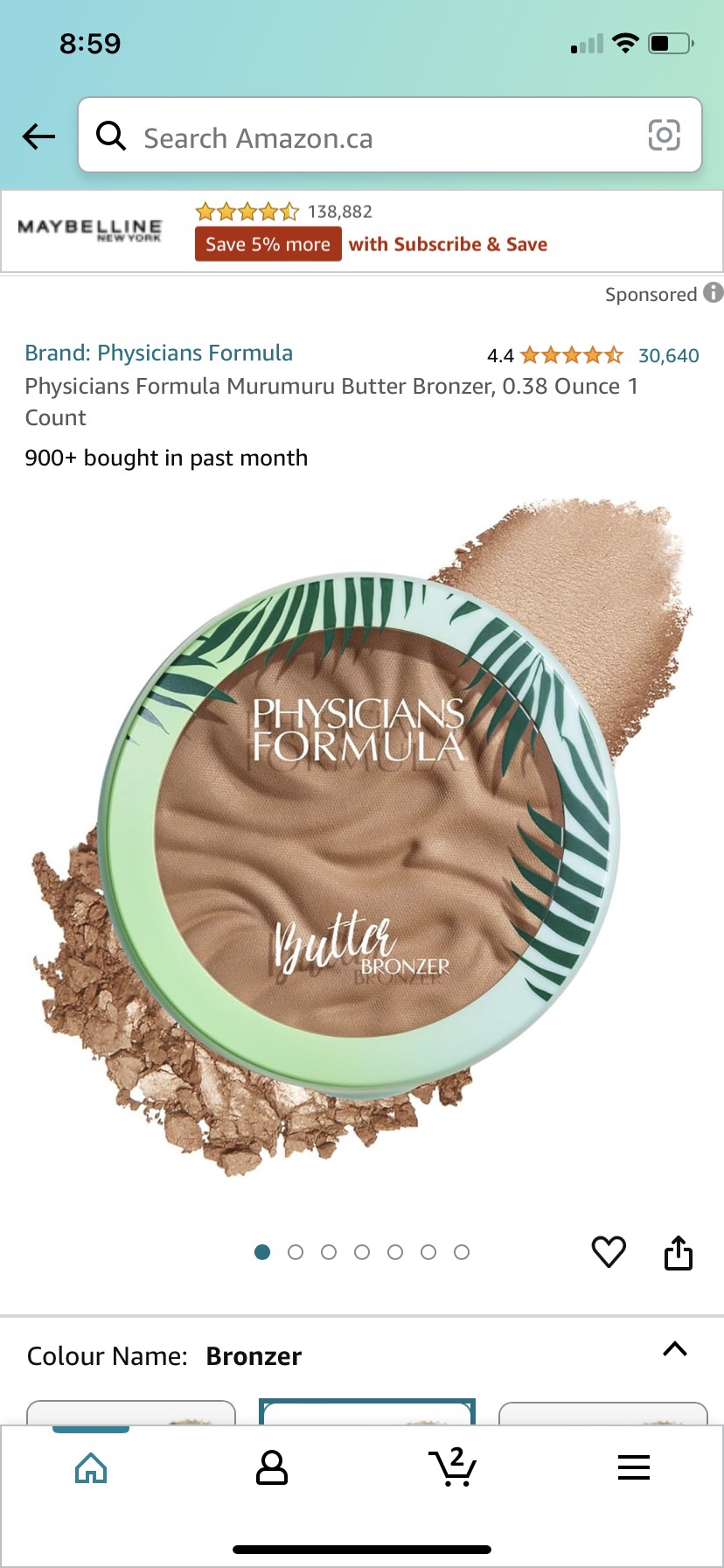 Physicians Formula Butter Bronzer ( New