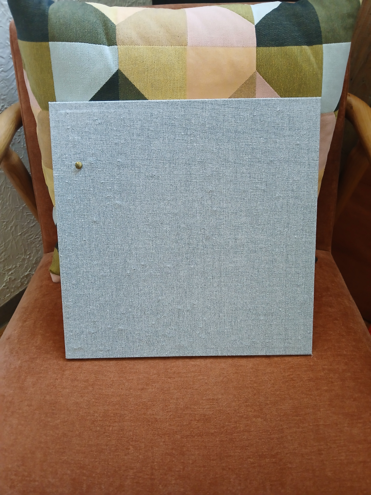 Gray Fabric Bulletin Board