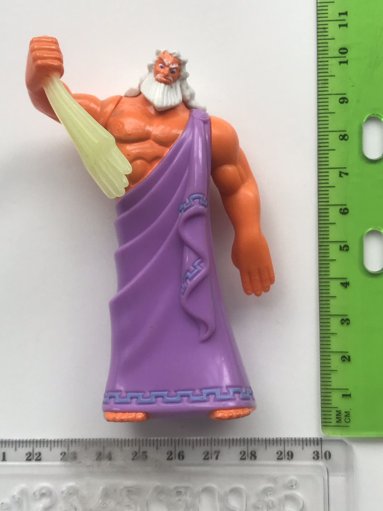 Zeus Action Figure from Hércules disney - photo 5
