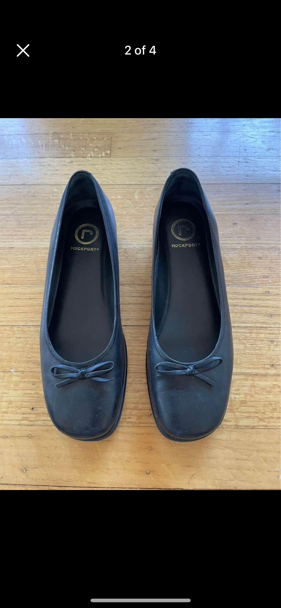 Rockport Women's Black Flats