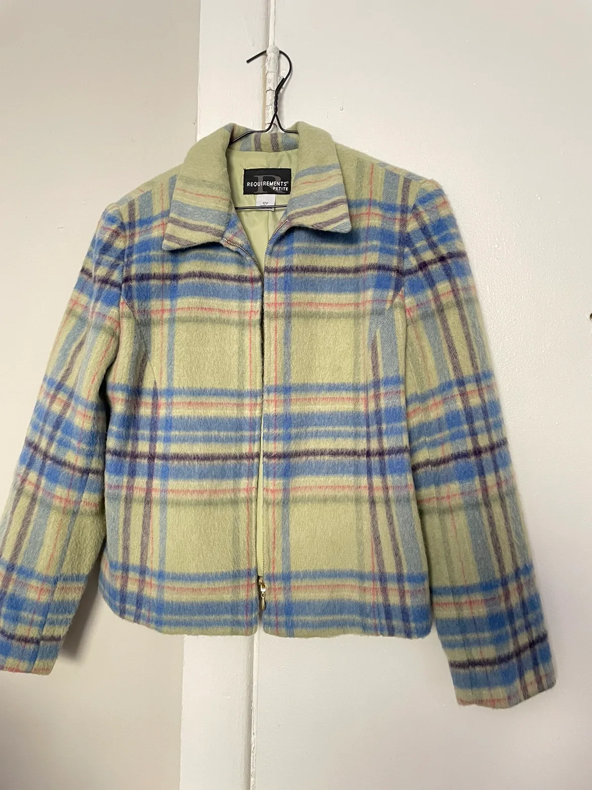 Requirements Petite Plaid Jacket, Fall jacket, Plaid Fall wear thumbnail