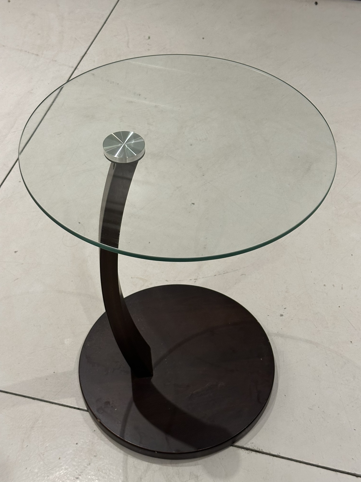 Glass Top Side coffee Table. - photo 2