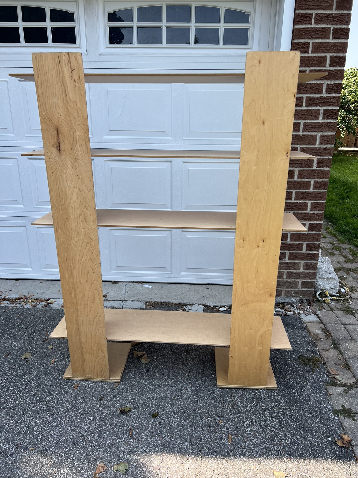 Wooden Shelf Unit - photo 3