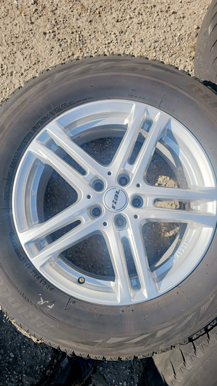Set of 4 17 Inch Rial Wheels with Tires 5x108 - photo 2