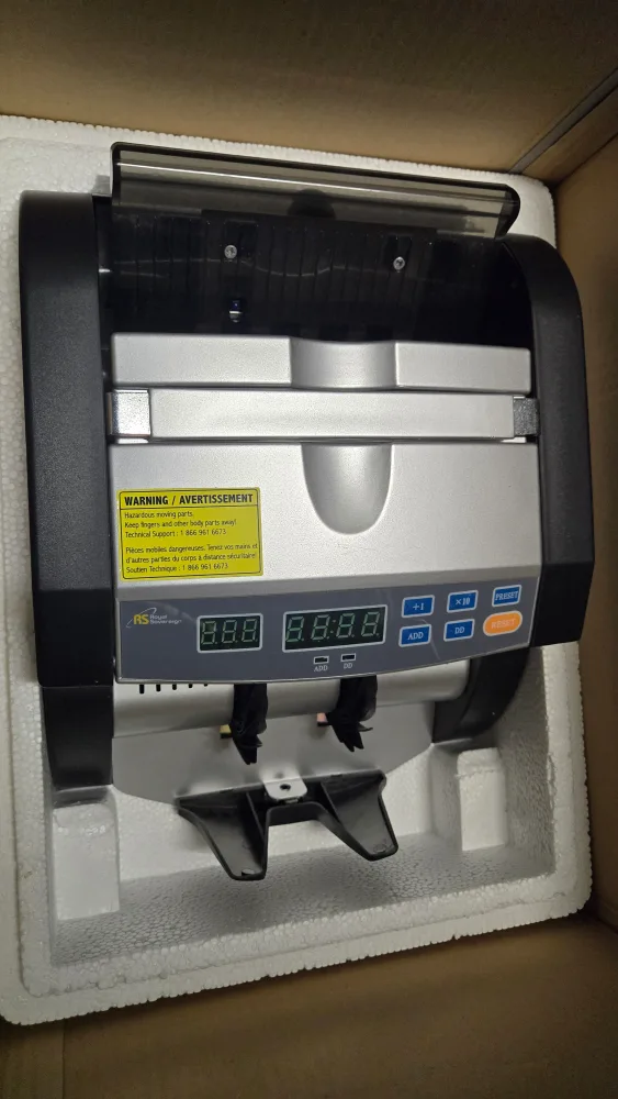 Royal Sovereign Bill Counter (RBC-1200-CA) thumbnail