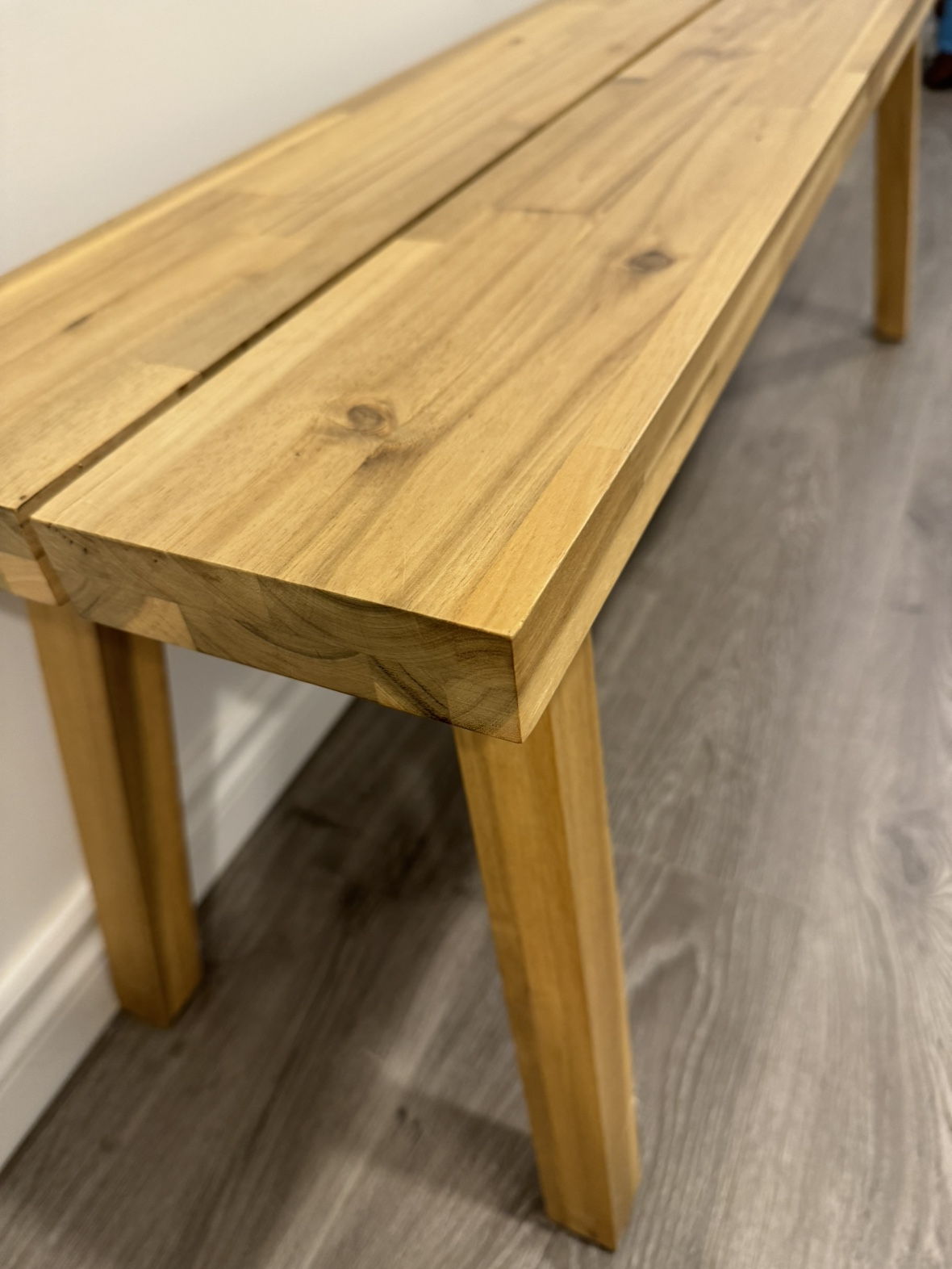 Solid Wood Bench - photo 3