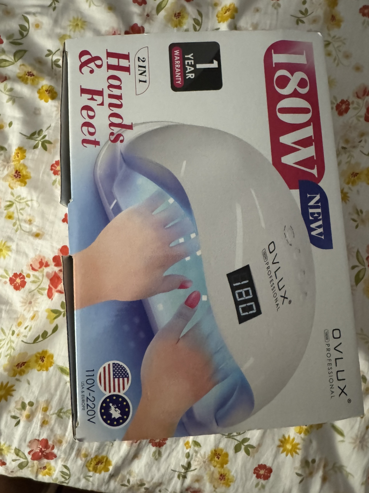 OVLUX 180W UV LED Nail Lamp - photo 5