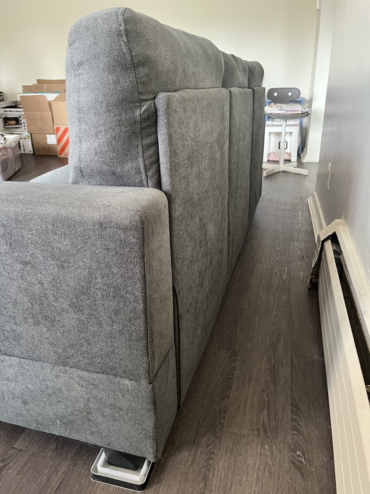 Grey 3 seater Sofa - photo 5