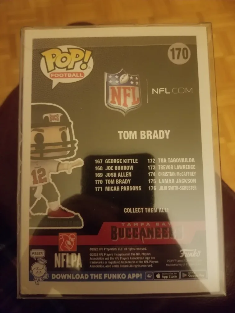 Funko Pop! Football Tom Brady Tampa Bay Buccaneers image indicator(2)