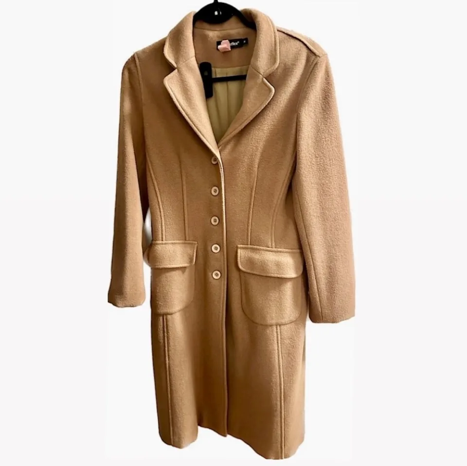 Vintage Camel Peacoat Size Medium image indicator(6)