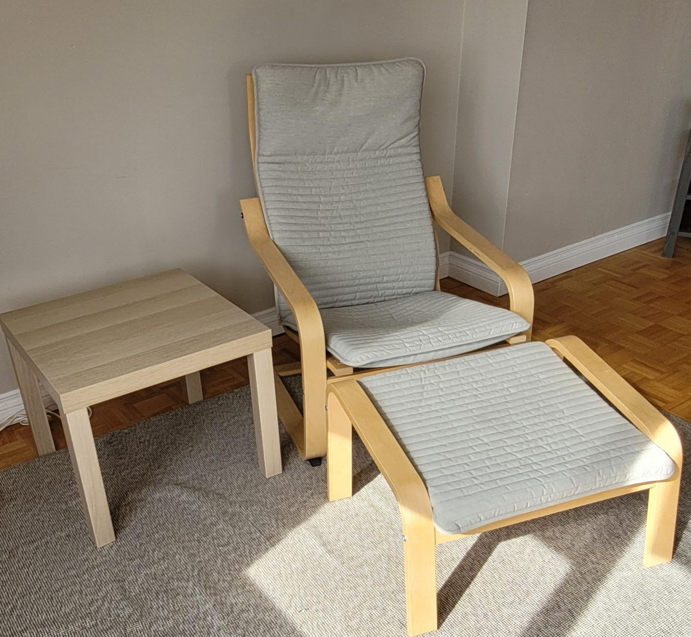 IKEA POÄNG Armchair and Ottoman - photo 2