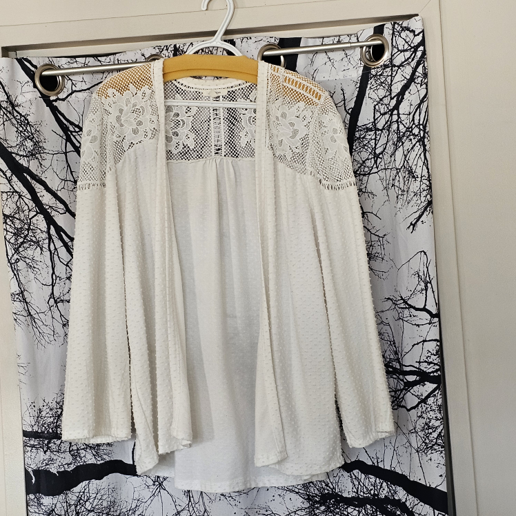 White Lace sweater